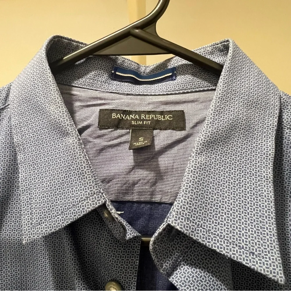 Banana Republic Blue Dress Shirt